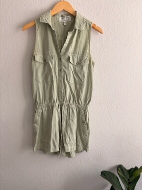 Cloth and stone x anthropologie bette romper XS